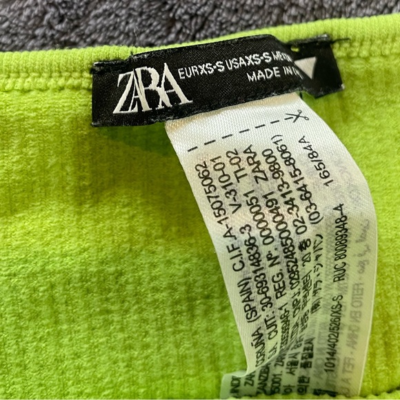 Bright Green Zara Tank Top - Picture 3 of 7